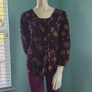 Daniel Rainn Branwen Pleated Knit Top